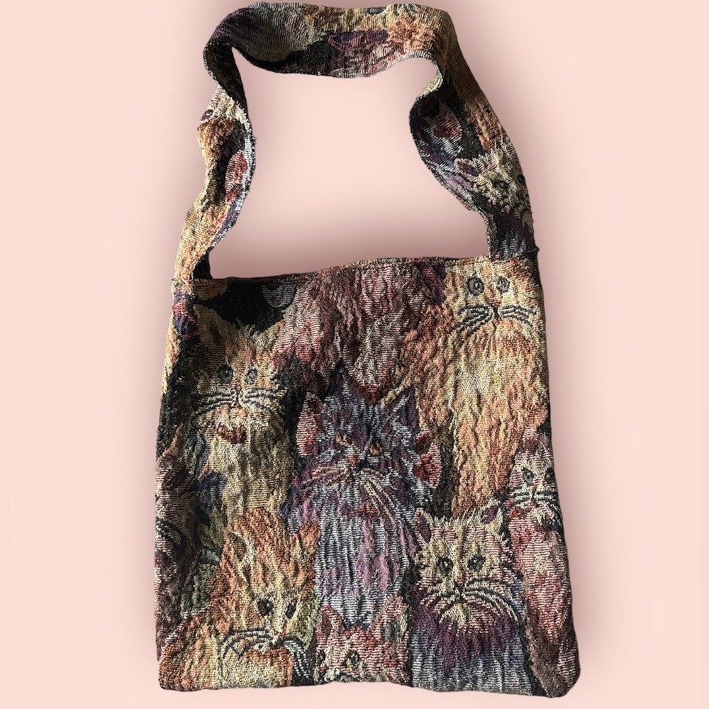 Cat Handmade Tote Bag